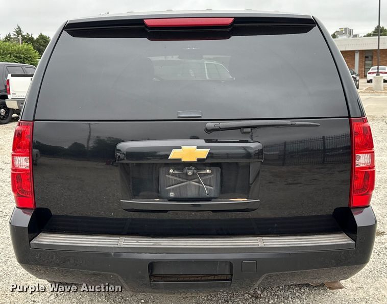 image for item EU2007 2012 Chevrolet Tahoe Police  SUV