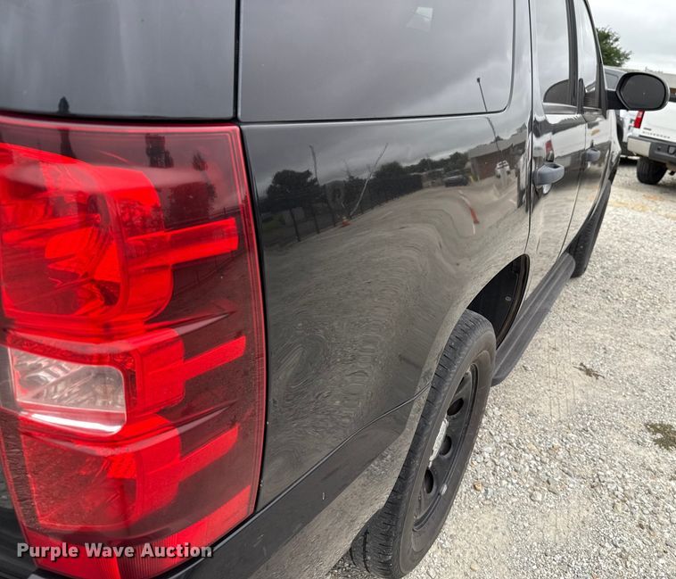 image for item EU2007 2012 Chevrolet Tahoe Police  SUV