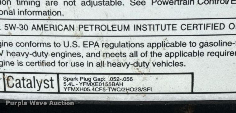 image for item EU2010 2000 Ford E350 van