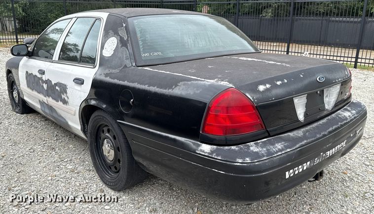 image for item EU2012 2011 Ford Crown Victoria Police Interceptor 