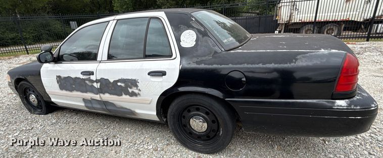 image for item EU2012 2011 Ford Crown Victoria Police Interceptor 