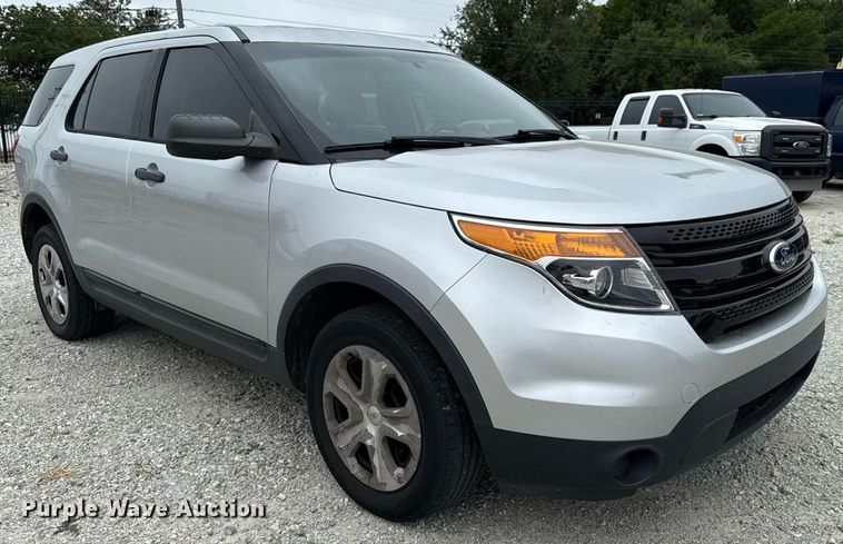 image for item EU2014 2014 Ford Explorer Police Interceptor SUV