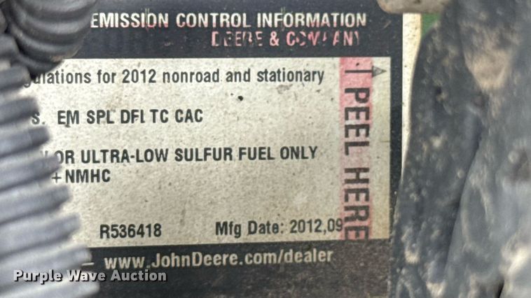 image for item EU2034 2013 John Deere 5101E MFWD tractor