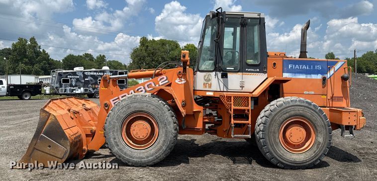 image for item EU2037 1997 Fiat-Hitachi FR130.2 wheel loader
