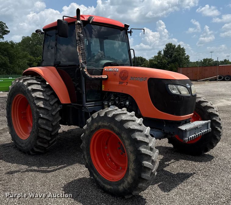 image for item EU2038 2012 Kubota M108S MFWD tractor