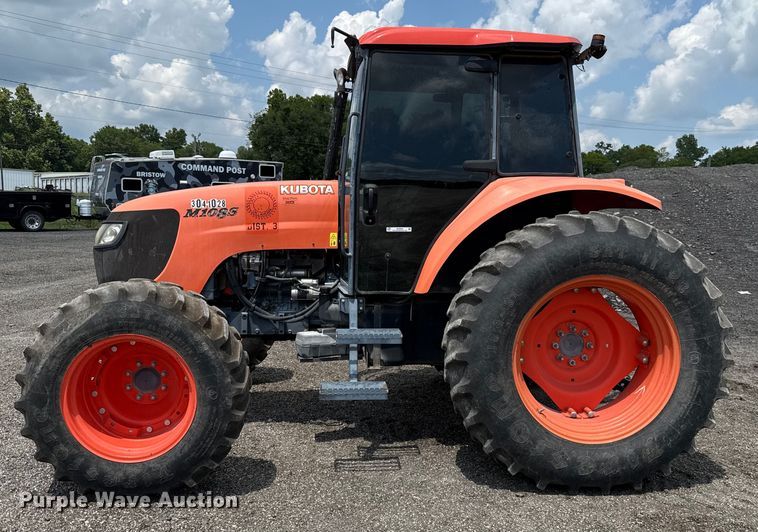 image for item EU2038 2012 Kubota M108S MFWD tractor