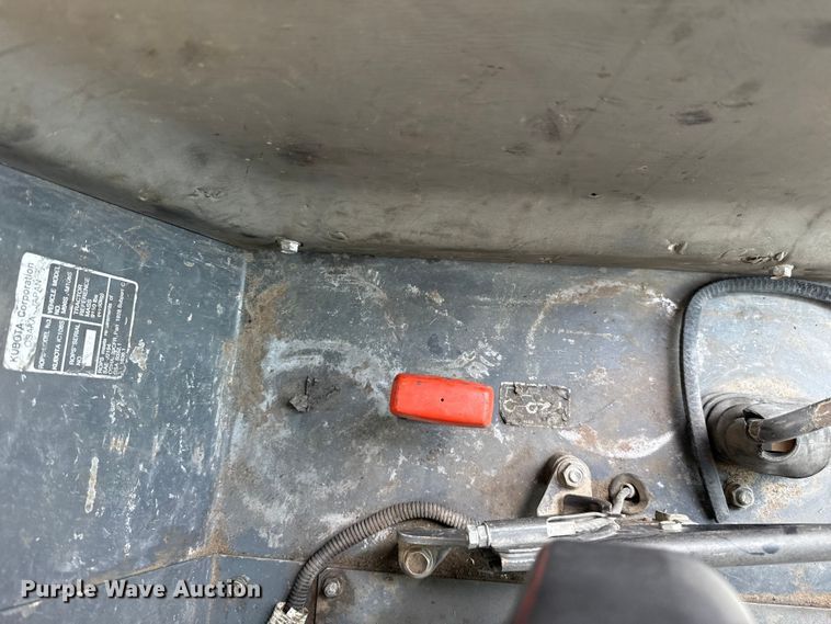 image for item EU2038 2012 Kubota M108S MFWD tractor