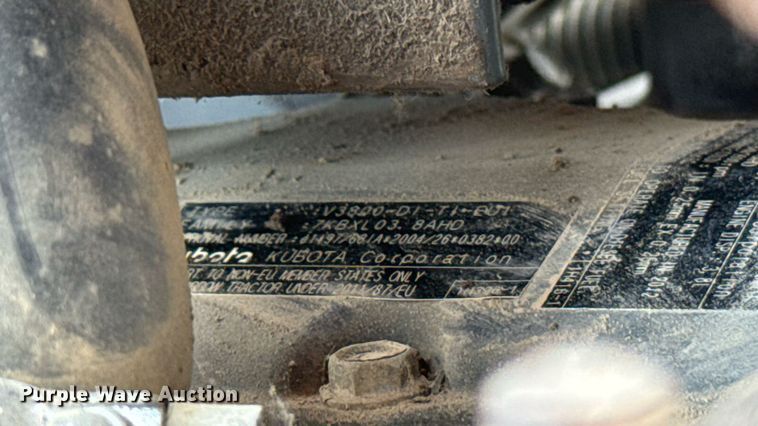 image for item EU2038 2012 Kubota M108S MFWD tractor