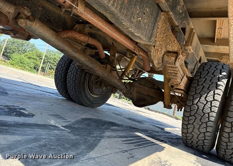 image for item EU2042 1980 Chevrolet C30 flatbed pickup truck