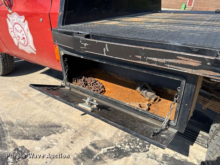 image for item EU2042 1980 Chevrolet C30 flatbed pickup truck