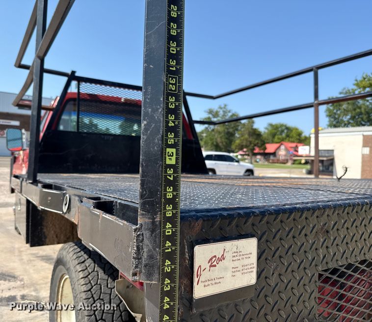 image for item EU2042 1980 Chevrolet C30 flatbed pickup truck