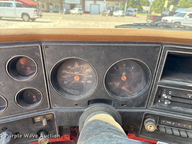 image for item EU2042 1980 Chevrolet C30 flatbed pickup truck