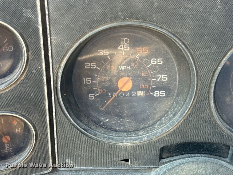 image for item EU2042 1980 Chevrolet C30 flatbed pickup truck