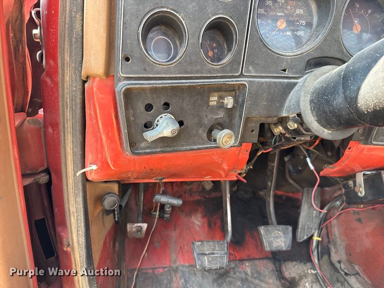 image for item EU2042 1980 Chevrolet C30 flatbed pickup truck