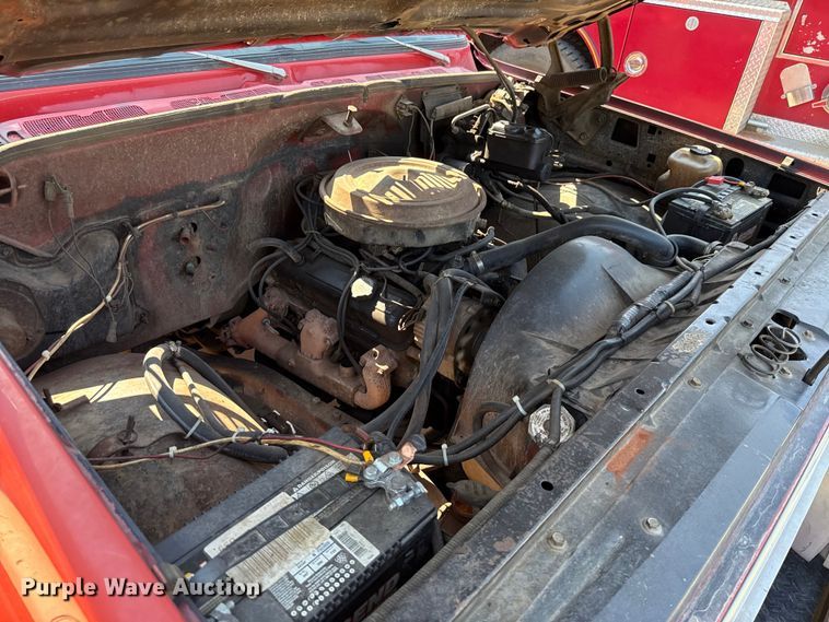 image for item EU2042 1980 Chevrolet C30 flatbed pickup truck