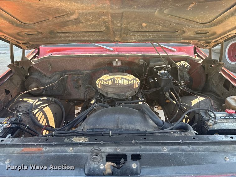 image for item EU2042 1980 Chevrolet C30 flatbed pickup truck