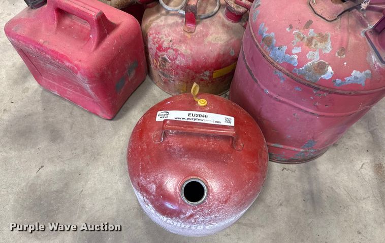 image for item EU2046 (9) gas cans