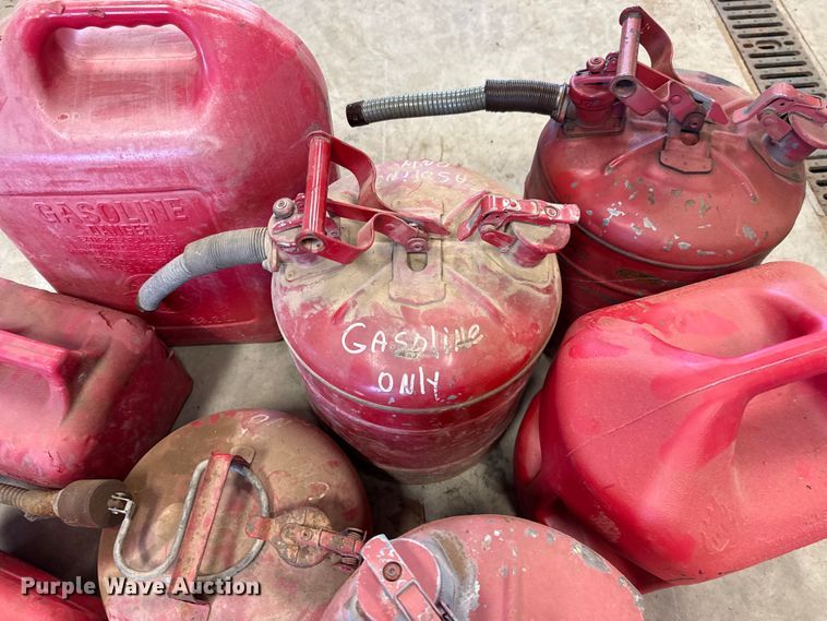 image for item EU2046 (9) gas cans