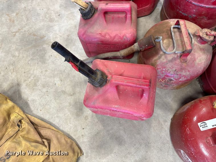 image for item EU2046 (9) gas cans