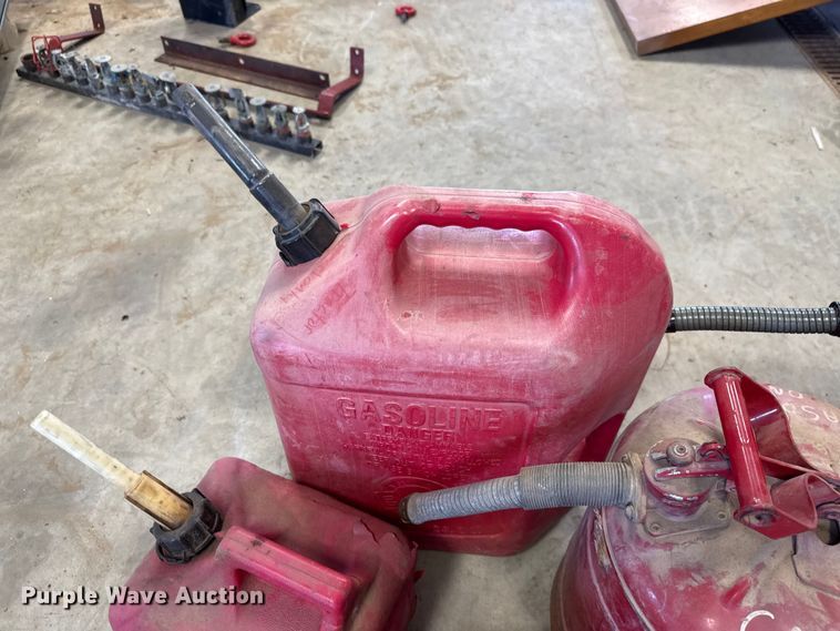 image for item EU2046 (9) gas cans