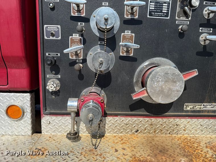 image for item EU2053 1985 Ford F827 pumper fire truck