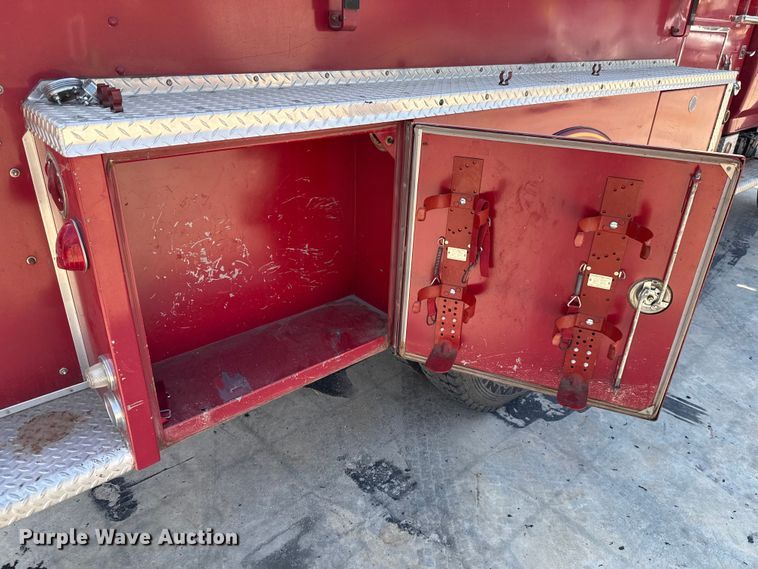 image for item EU2053 1985 Ford F827 pumper fire truck