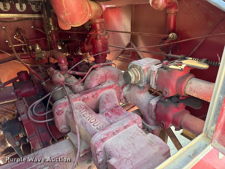 image for item EU2053 1985 Ford F827 pumper fire truck