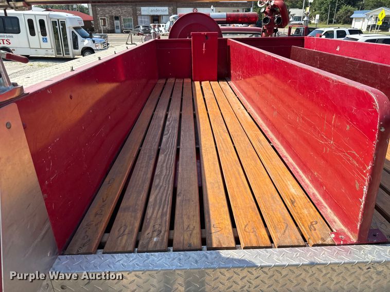 image for item EU2053 1985 Ford F827 pumper fire truck