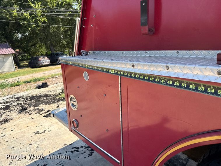 image for item EU2053 1985 Ford F827 pumper fire truck