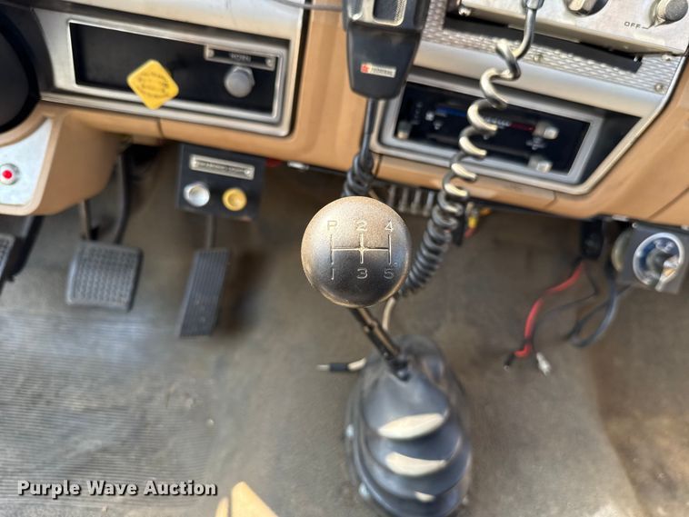 image for item EU2053 1985 Ford F827 pumper fire truck