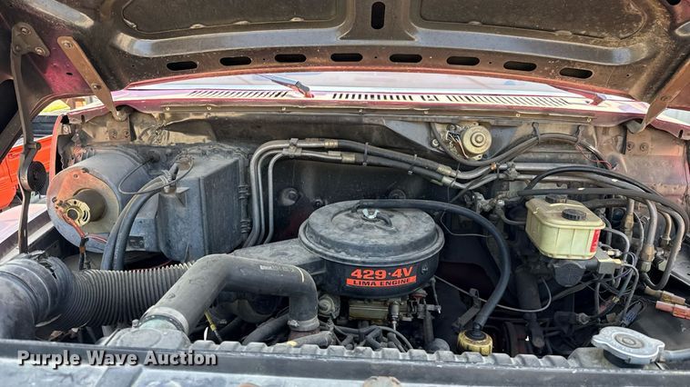 image for item EU2053 1985 Ford F827 pumper fire truck