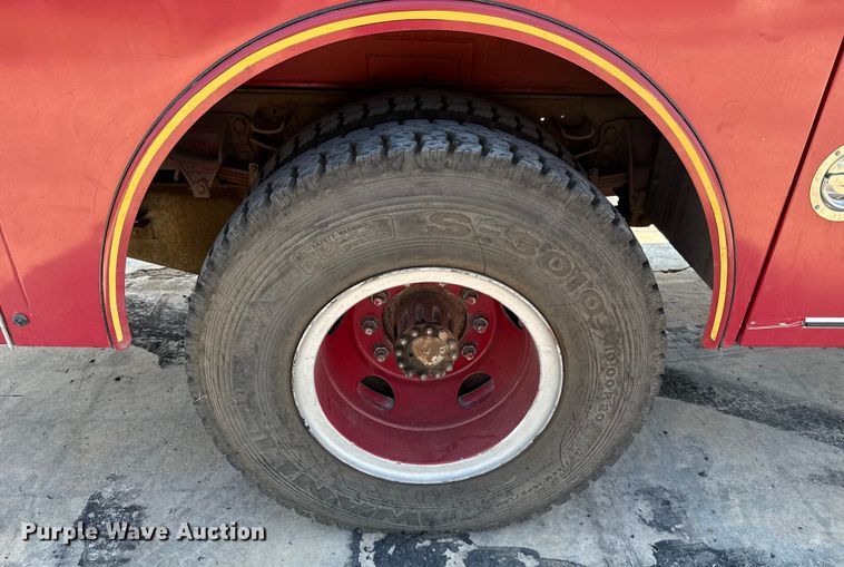 image for item EU2053 1985 Ford F827 pumper fire truck