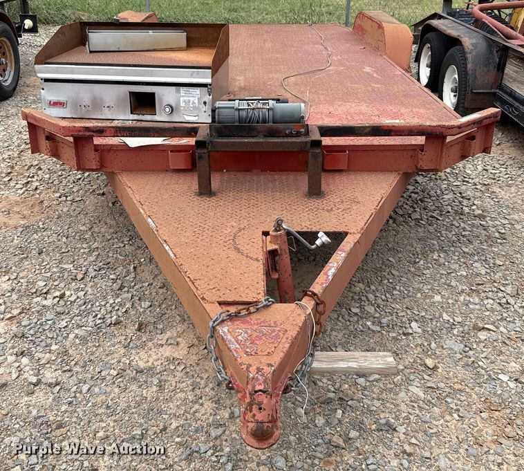 image for item EU2100 Shop built  utility trailer