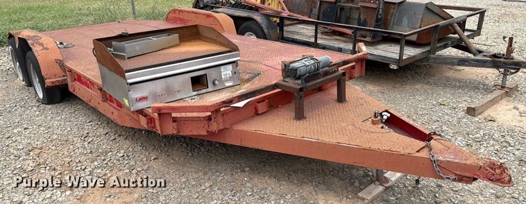 image for item EU2100 Shop built  utility trailer