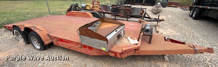 image for item EU2100 Shop built  utility trailer