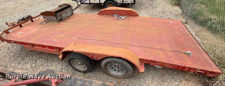 image for item EU2100 Shop built  utility trailer