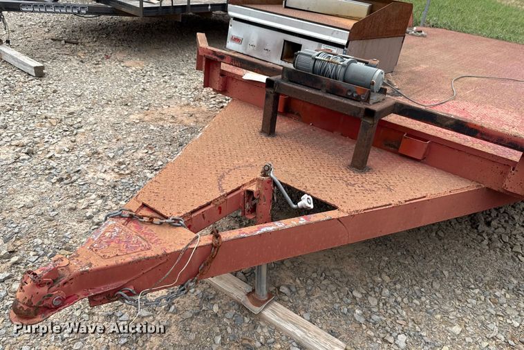 image for item EU2100 Shop built  utility trailer