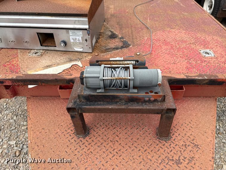 image for item EU2100 Shop built  utility trailer