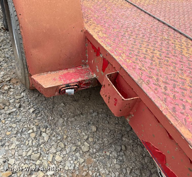 image for item EU2100 Shop built  utility trailer