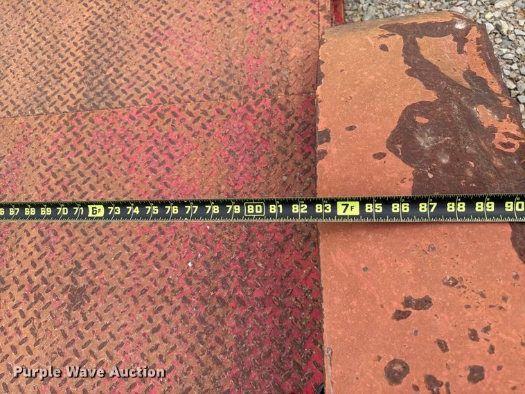 image for item EU2100 Shop built  utility trailer