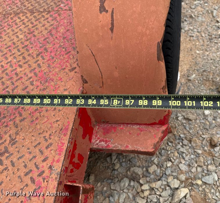 image for item EU2100 Shop built  utility trailer