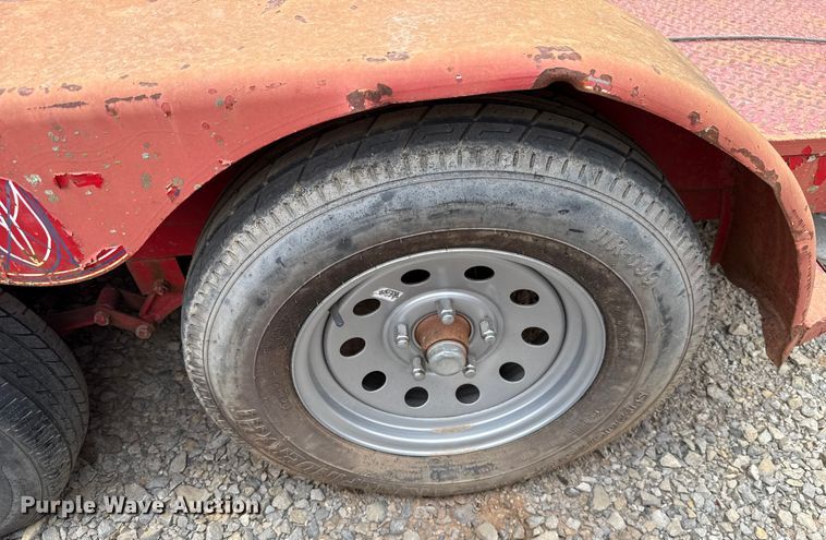 image for item EU2100 Shop built  utility trailer