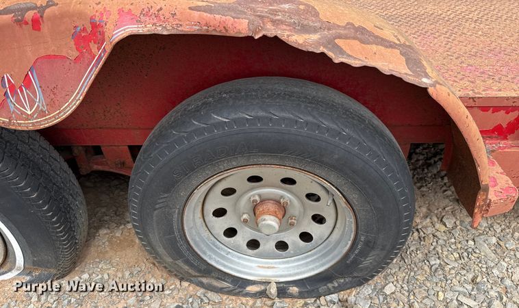 image for item EU2100 Shop built  utility trailer