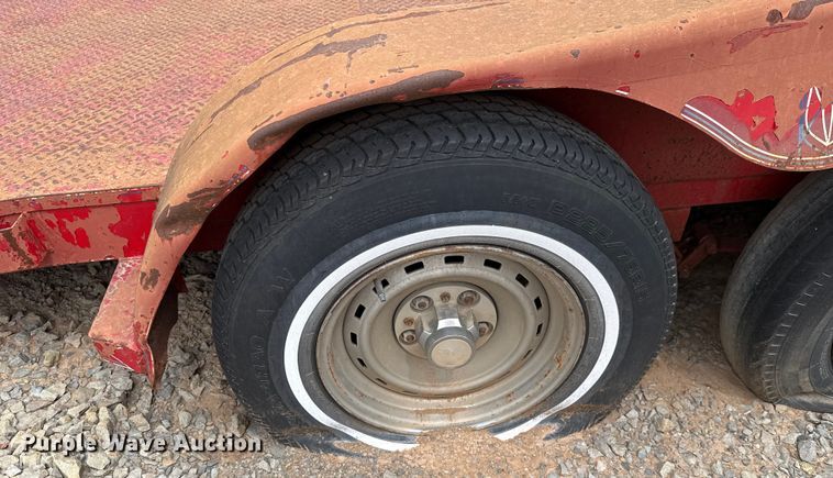 image for item EU2100 Shop built  utility trailer