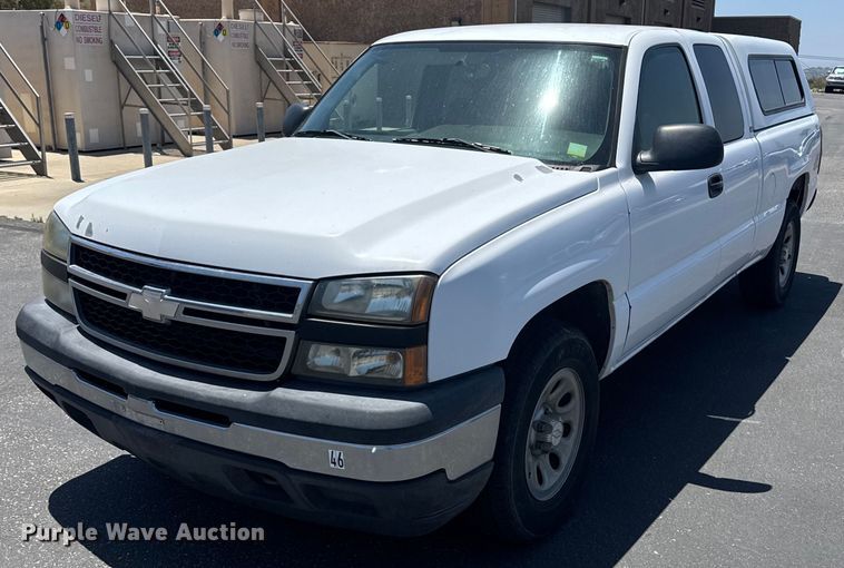 image for item FB9397 2007 Chevrolet Silverado 1500 Ext. Cab pickup truck