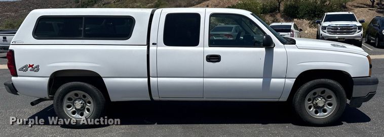 image for item FB9397 2007 Chevrolet Silverado 1500 Ext. Cab pickup truck