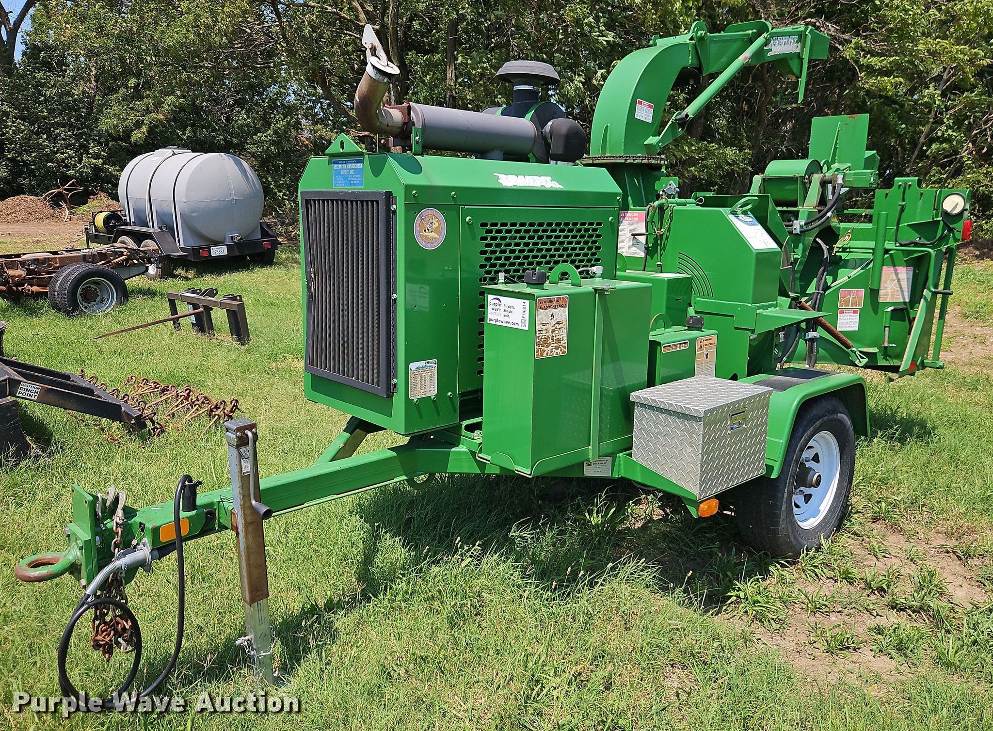 2010 Bandit 95 XP wood chipper in Shawnee, KS | Item EB8214
