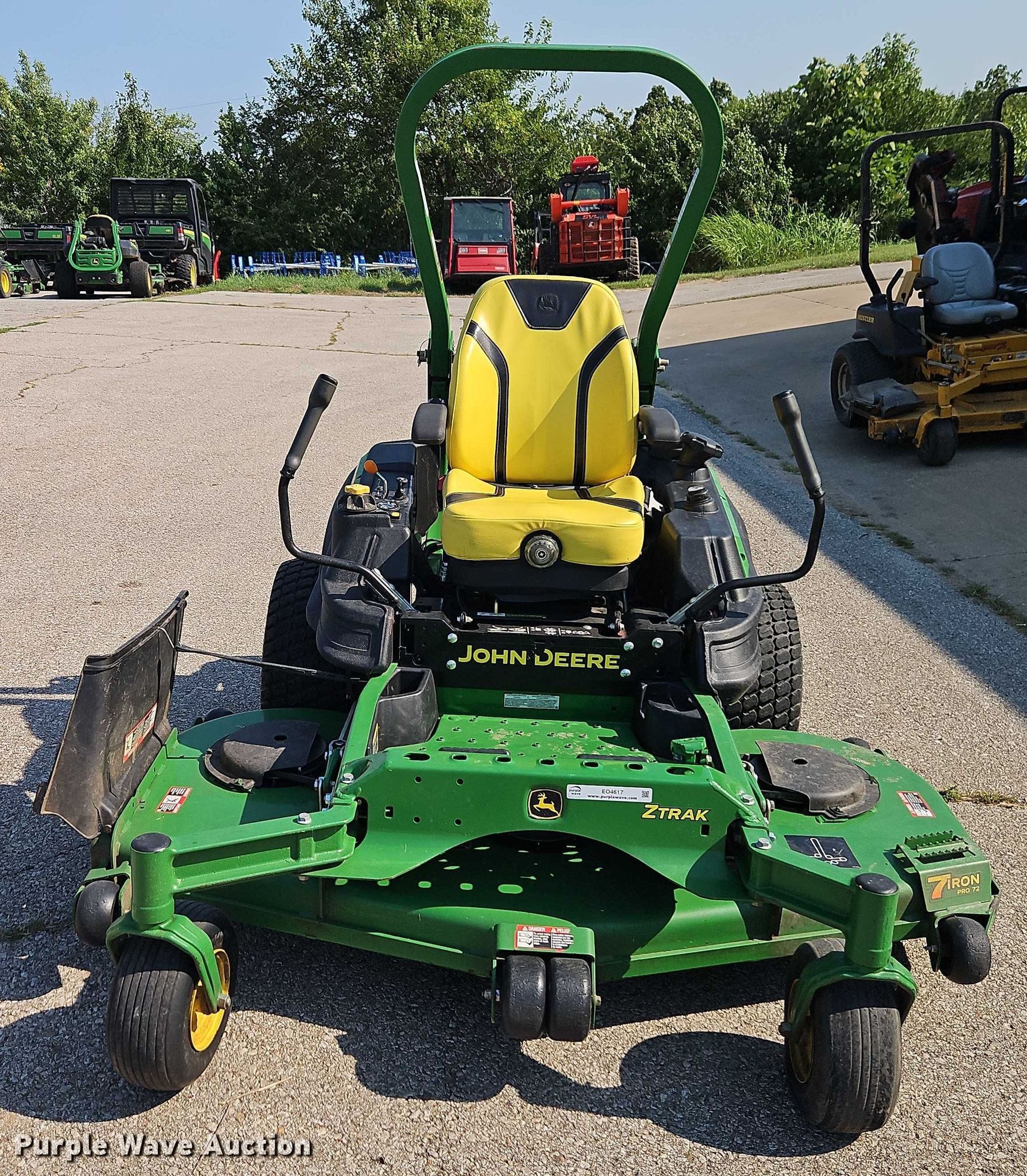 Deere Ztrak Zero John Deere 72 Zero Turn 72 Inch John Deere Z970r