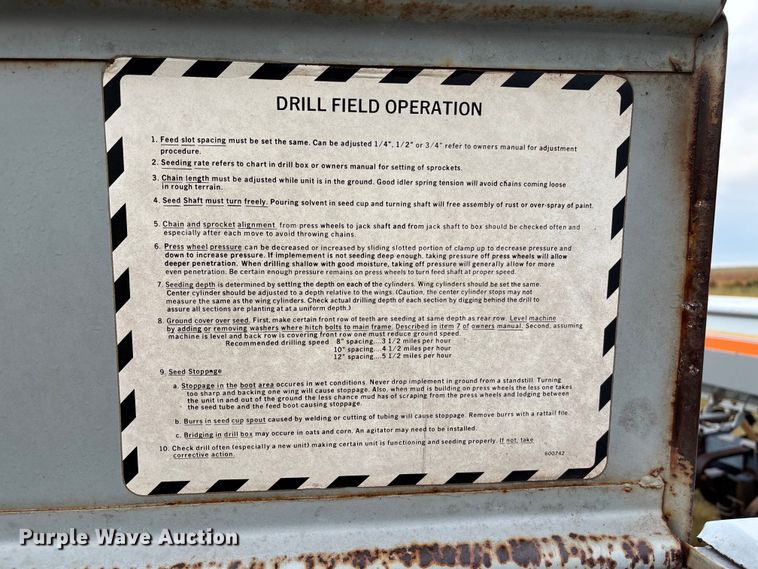 image for item DT3276 CrustBuster TS49 X10 3200 grain drill