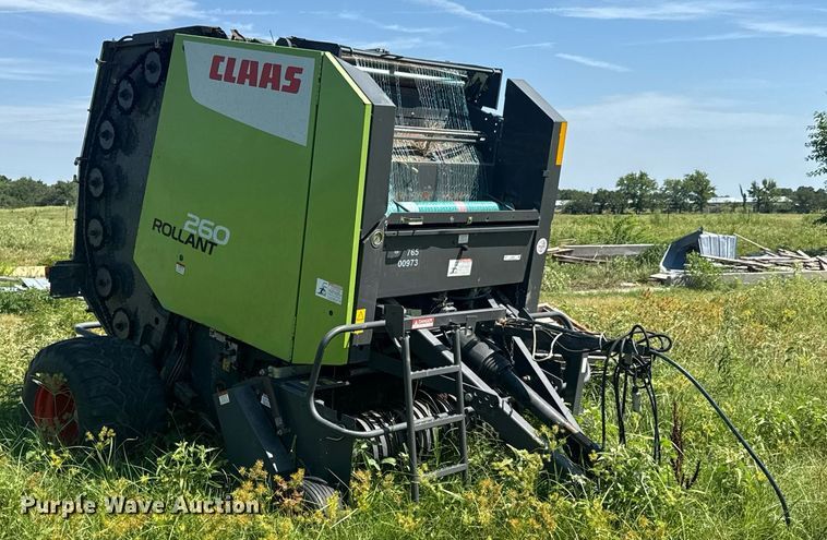 image for item DU9451 2018 Claas 260 Rollant round baler
